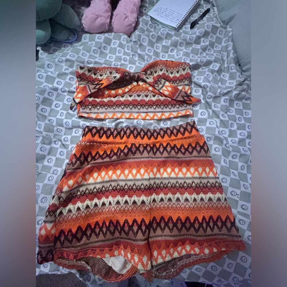 SHEIN vacation bandeau set size medium